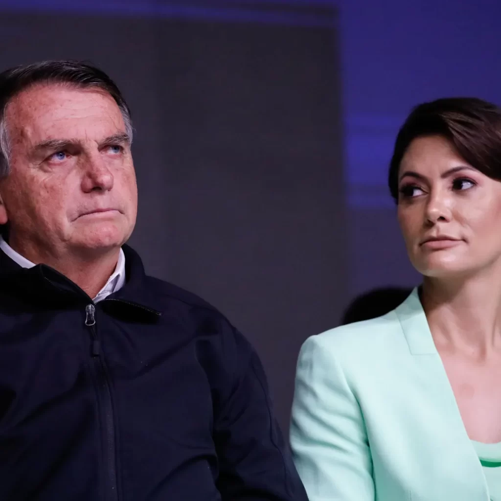 Jair Bolsonaro e Michelle