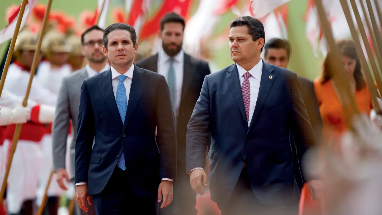 hugo motta e davi alcolumbre