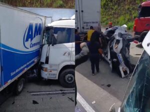 Acidente em Joaquim Gomes