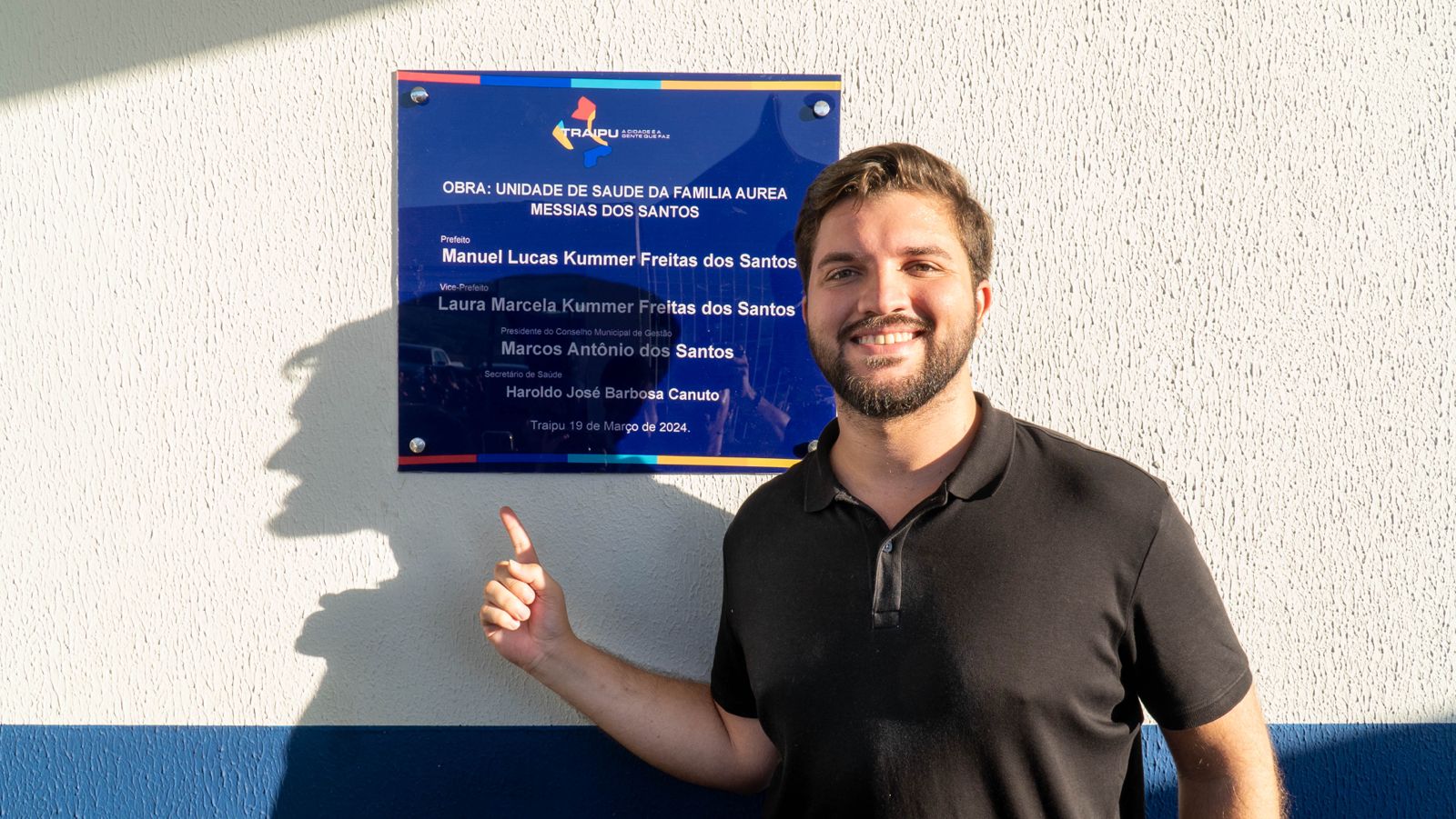 Lucas Santos prefeito de Traipu